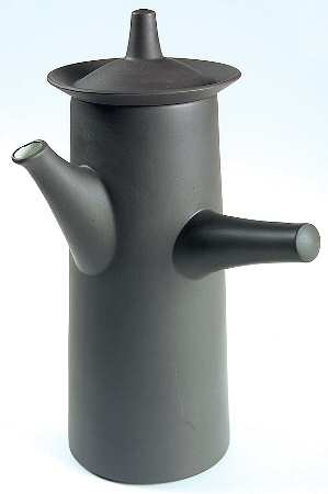 Flamestone Smooth Brown Coffee Pot & Lid