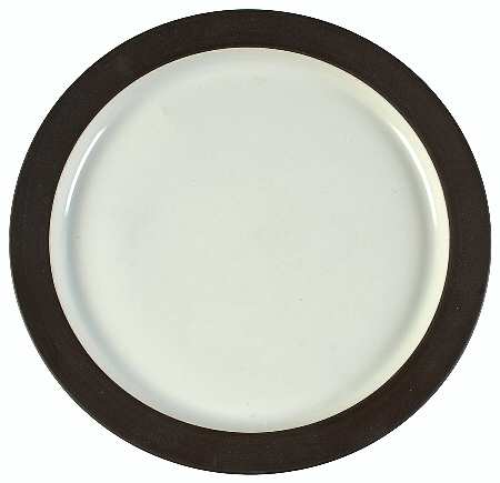 Flamestone Smooth Brown 13" Chop Plate (Round Platter)