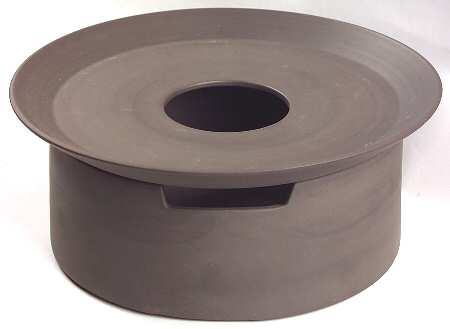 Flamestone Smooth Brown 2 Piece Warmer Stand