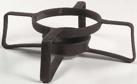 Flamestone Fluted Brown (Older) Metal Warmer Stand