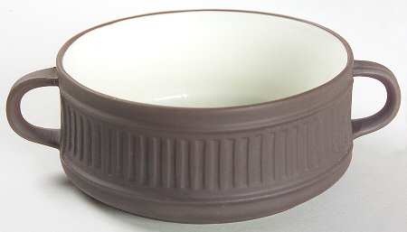 Flamestone Fluted Brown (Older) Sugar/Individual Casserole Bowl