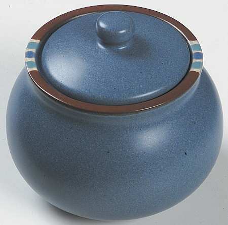 Mesa Sky Blue Sugar Bowl & Lid