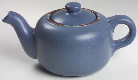 Mesa Sky Blue Tea/Coffee Pot & Lid