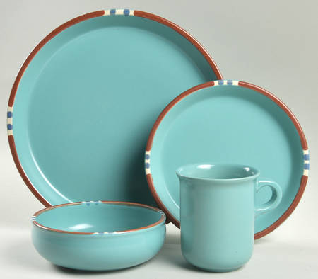 Mesa Turquoise 4 Piece Place Setting by Dansk