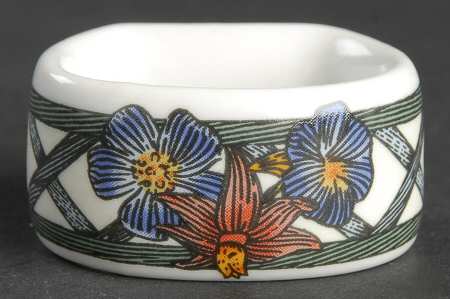 Nordic Garden-Lattice & Ribbon Napkin Ring