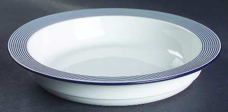 Ringsted Blue Rim Soup Bowl