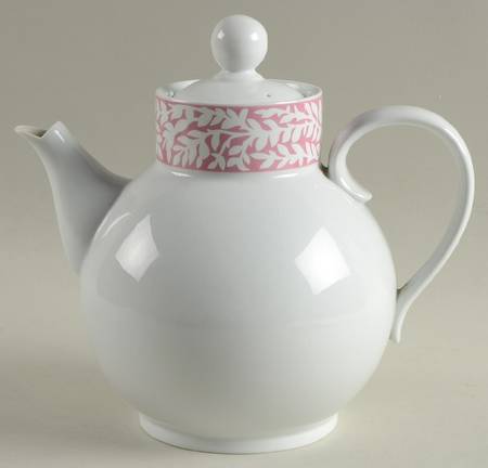 Trellis Rose Coffee Pot & Lid