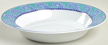 Waves Rim Soup Bowl