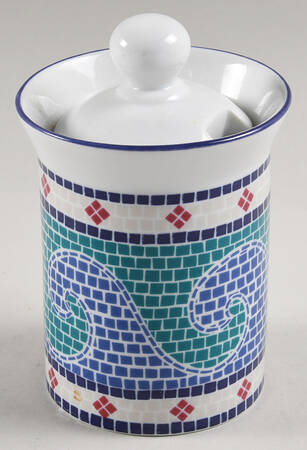 Waves Sugar Bowl & Lid