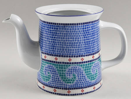 Waves Coffee Pot No Lid