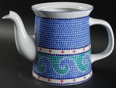 Waves Coffee Pot No Lid