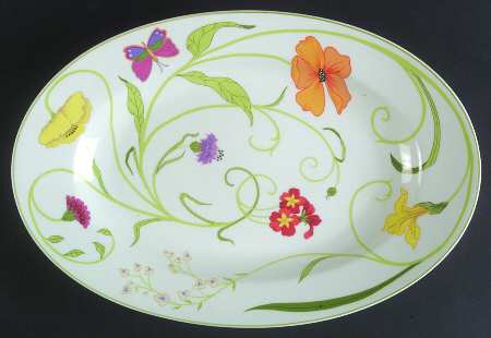 Alice 14" Oval Serving Platter
