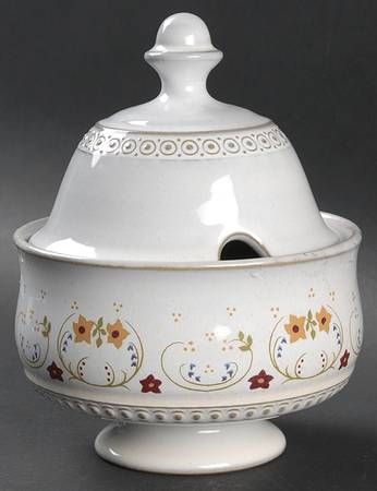 Avignon Sugar Bowl & Lid