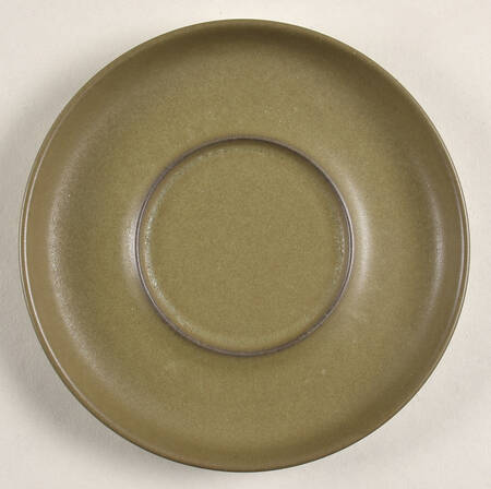 Camelot Dark Green (Older) Underplate for Round Gravy Boat
