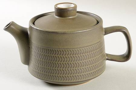 Camelot Dark Green (Older) Mini Teapot & Lid
