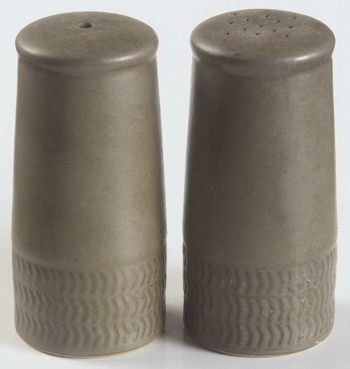 Camelot Dark Green (Older) Salt & Pepper Set