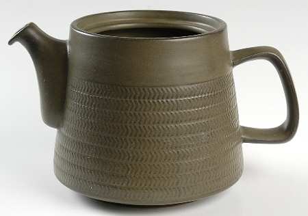 Camelot Dark Green (Older) Teapot No Lid