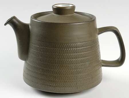 Camelot Dark Green (Older) Teapot & Lid