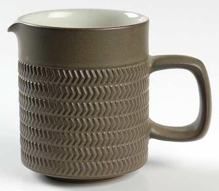 Camelot Dark Green (Older) Creamer