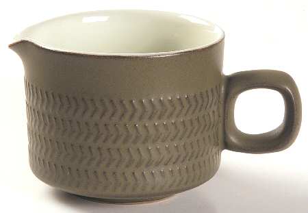 Camelot Dark Green (Older) Mini Creamer
