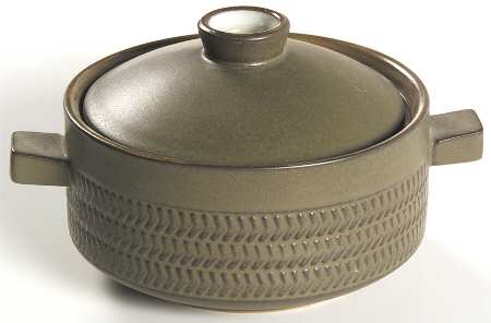 Camelot Dark Green (Older) Individual Casserole & Lid