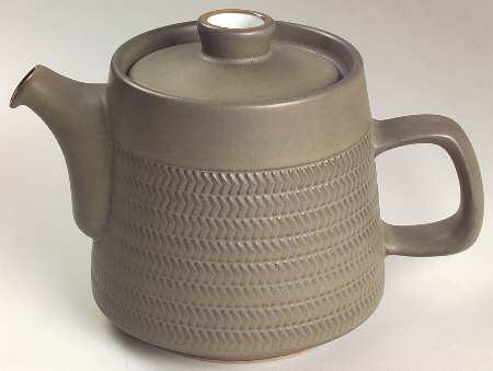 Camelot Dark Green (Older) Mini Teapot & Lid