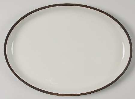 Camelot Dark Green (Older) 12" Oval Serving Platter