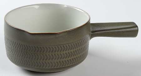 Camelot Dark Green (Older) Round Gravy Boat