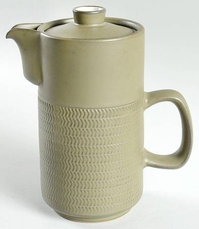 Camelot Dark Green (Older) Small Coffee Pot & Lid