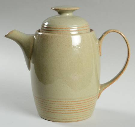 Camelot Light Green (Newer) Coffee Pot & Lid