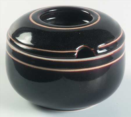 Chocolate Sugar Bowl & Lid