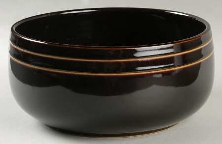 Chocolate 8" Round Vegetable Bowl