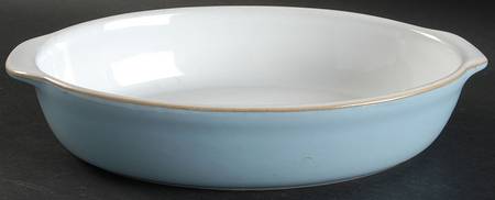 Colonial Blue 12" Oblong Baker