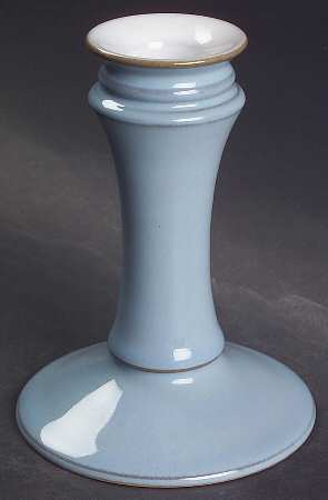 Colonial Blue Small Candlestick