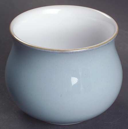 Colonial Blue Open Sugar Bowl