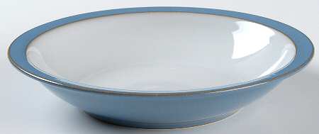 Colonial Blue Rim Soup Bowl