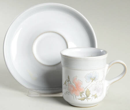 Dauphine Flat Demitasse Cup & Saucer Set