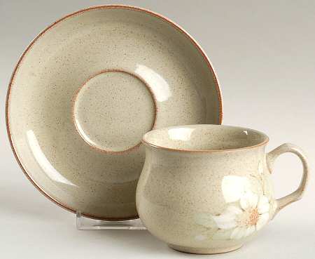Daybreak Flat Cup & Saucer Set
