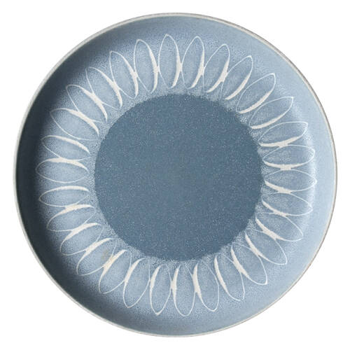 Echo Blue Bread & Butter Plate