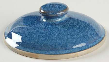 English Blue Lid for Individual Casserole