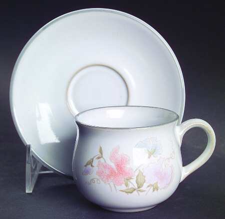 Encore Flat Demitasse Cup & Saucer Set