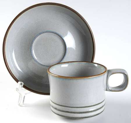 Fjord Flat Cup & Saucer Set