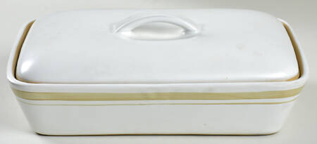 Gourmet Rectangular Covered Divided Vegetable