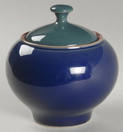 Harlequin Sugar Bowl & Lid