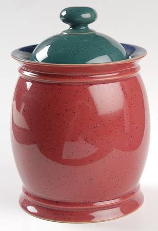 Harlequin 6" Storage Jar & Lid