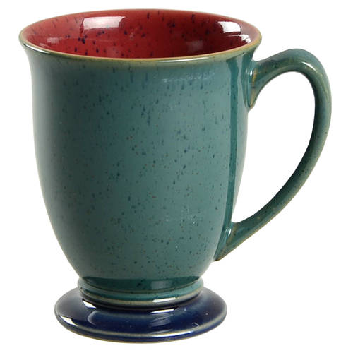 Harlequin Footed Mug
