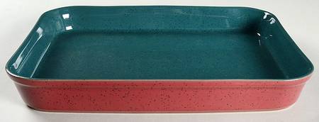 Harlequin 15" Rectangular Baker