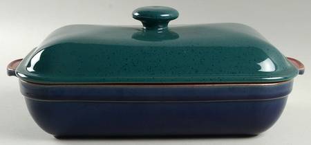 Harlequin Rectangular Baker & Lid
