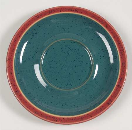 Harlequin Saucer for Breakfast Cup