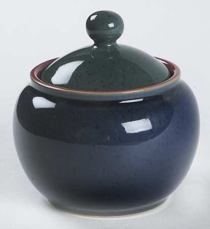 Harlequin Sugar Bowl & Lid